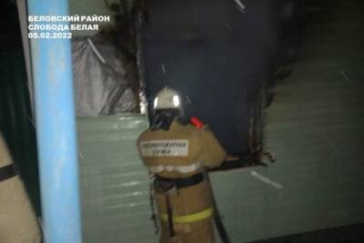 В Курской области в сгоревшем доме нашли труп мужчины