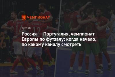 Россия — Португалия: где смотреть финал чемпионата Европы — 2022 по мини-футболу, когда начнётся прямой эфир