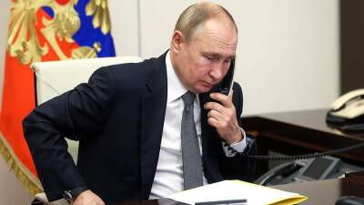 Путин провел телефонные переговоры с президентом Южной Осетии