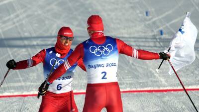 Лыжи Натальи Непряевой помогли России завоевать олимпийское серебро в мужском скиатлоне