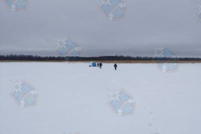 Спасатели вернули трех заблудившихся мужчины на берег со льда Ладожского озера