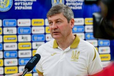 Тренер сборной Украины по футзалу: Для нас любые медали - это успех