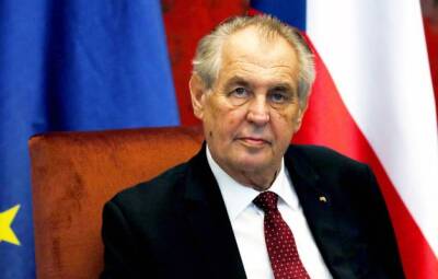 Российских агентов не было на складах во Врбетице — президент Чехии Милош Земан