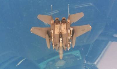 Опубликованы фотографии преследования американских F-15 российскими истребителями в Сирии