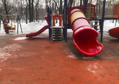 «Щиплет глаза и разъедает щеки»: ребенок пострадал после посещения детской площадки в Лефортовском парке