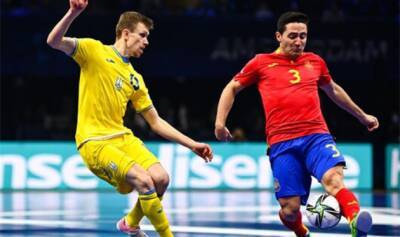 Сборная Украины уступила Испании в матче за бронзовые медали Евро-2022