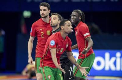 Португалия обыграла РФ в финале футзального Евро