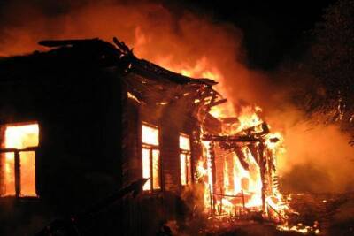 Погибших при пожаре в Иркутской области маленьких детей сначала облили горючей жидкостью
