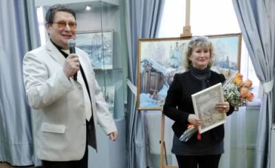 В кунгурском музее прошла персональная выставка художника Любови Малышевой