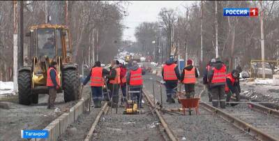 В Таганроге сегодня начнут демонтаж трамвайных путей
