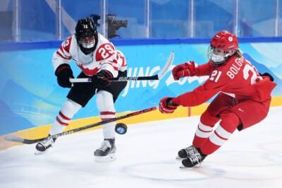 Женская сборная России по хоккею проиграла команде Канады на ОИ-2022