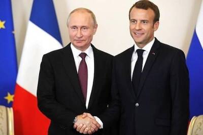 Путин и Макрон встретятся в Кремле
