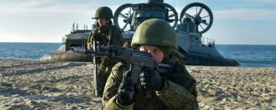 В Крыму прошли учения морской пехоты