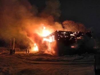 В сгоревшем доме в Соколе обнаружено тело