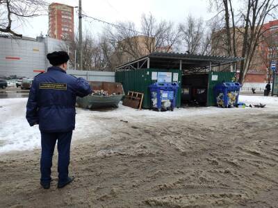 В Красногорске с начала года зафиксировали более 100 автопомех проезду спецтехники к контейнерным площадкам