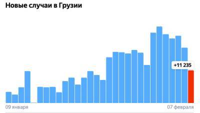 Коронавирус в Грузии: 11 235 человек заболели, 34 умерли, 17 130 выздоровели