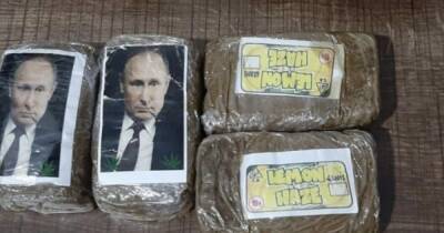В Ливии задержали крупную партию гашиша с изображением Путина
