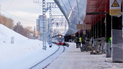 Завершается строительство станции "Минская" будущего МЦД-4