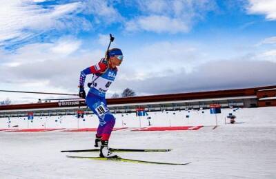 Биатлонистка Буртасова из Новосибирска стала 77-й на Олимпиаде в Пекине