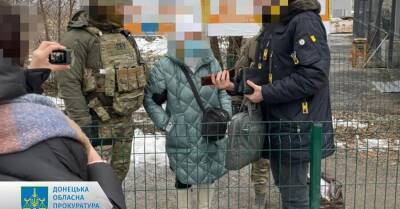 В Донецкой области задержали женщину, чертившую карты с позициями сил ООС для боевиков