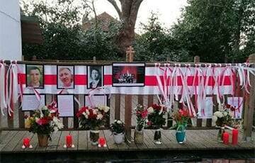 В Лондоне открылся мемориал убитым во время белорусских протестов