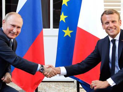 «Лишь бы не было войны»: Макрон призвал Путина вместе идти по пути деэскалации