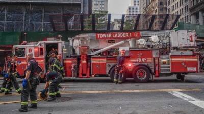 Пожар вспыхнул в знаменитом отеле Pennsylvania в центре Нью-Йорка