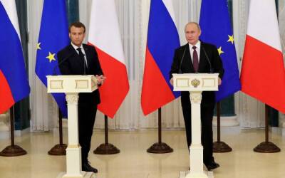 Макрон назвал диалог с Россией необходимым условием мира в Европе