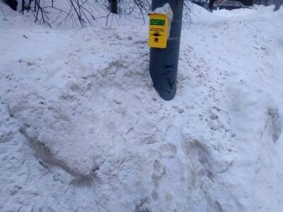 Мэрия: Предприятия, вываливающие снег на дороги и тротуары, будут наказаны