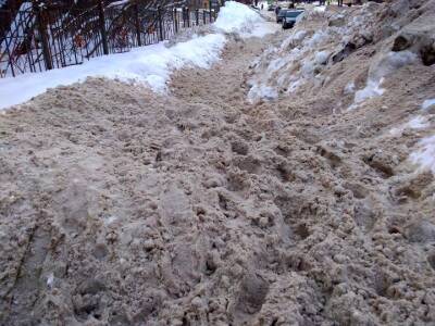 В Уфе поймали более 200 нарушителей, плохо убирающих снег