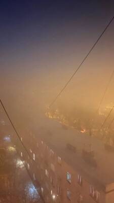 МЧС предупредило о сильном тумане в Санкт-Петербурге