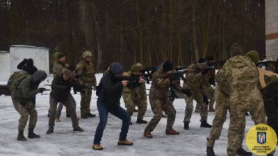 В Киеве впервые состоялись учения полного состава 112-й бригады теробороны