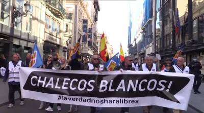 В Европе продолжаются акции протеста против антиковидных мер - grodnonews.by - Белоруссия - Испания - Голландия - Мадрид - Прага - Протесты