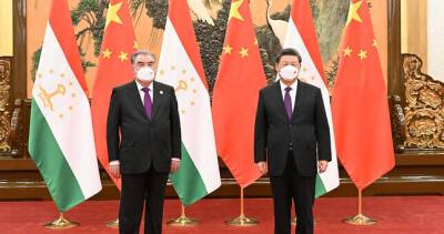Главы Таджикистана и Китая обсудили вопросы двустороннего сотрудничества