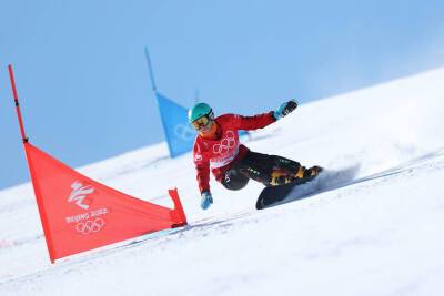 Украинская сноубордистка Данча не смогла пройти в 1/8 финала
