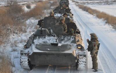 Украинские военные проводят массовые противотанковые учения (ВИДЕО)