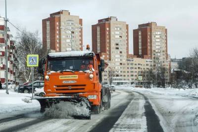 В г.о. Чехов в январе очистили 50 млн кв. м региональных дорог