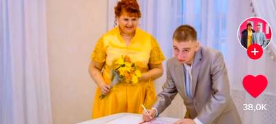 Видео свадьбы из Петрозаводска набрало почти 2 миллиона просмотров в TikTok