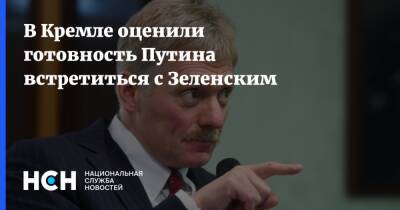 Владимир Зеленский - Владимир Путин - Реджеп Тайип Эрдоган - Дмитрий Песков - Песков - Путин - В Кремле оценили готовность Путина встретиться с Зеленским - nsn.fm - Москва - Россия - Украина - Турция - Анкара