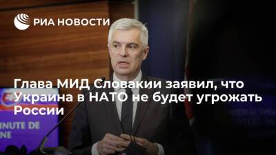 Глава МИД Словакии Корчок: стремление Украины войти в НАТО не несет угрозы России