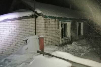 В Курганской области в собственном доме сгорел мужчина