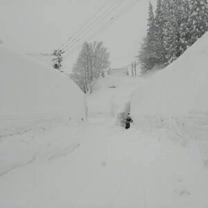 В Японии прошел сильный снегопад. Фото