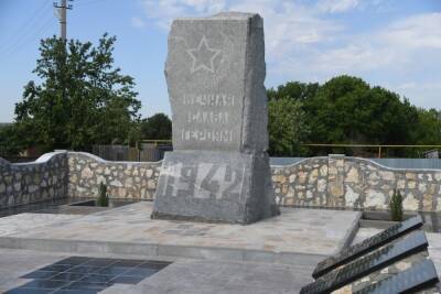 В Волгоградской области приведут в порядок 20 памятных мест