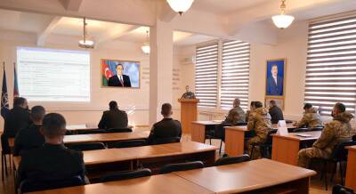 В Военной академии ВС Азербайджана проходит учебный курс НАТО (ФОТО)