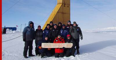 В Антарктиде российские ученые достали лед возрастом почти 600 тысяч лет