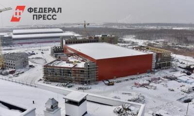 Деревня Универсиады в Екатеринбурге готова более чем наполовину