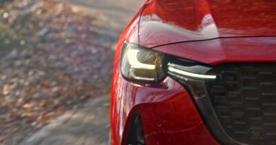 Премиальный кроссовер Mazda рассекретили на фото и видео: он бросит вызов Audi Q5 и BMW X3