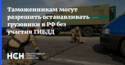 Таможенникам могут разрешить останавливать грузовики в РФ без участия ГИБДД