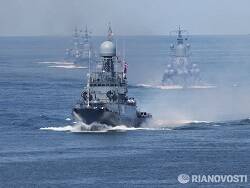 Отряд десантных кораблей России отправился в Черное море