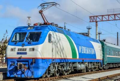 В Узбекистане впервые запустили поезд дальнего следования